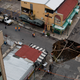 An enormous, 30-foot-wide sinkhole opened in downtown Mexico City in August, 2017.